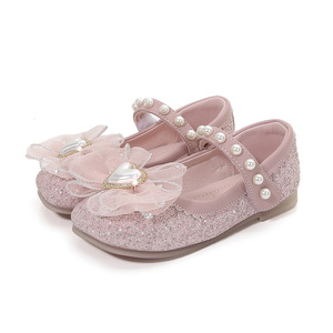 2026 New Spring Fashion Crystal Shoes for Girls Kids Leather Shoes Elegant Princess Shoes for Party Dress Children's Shoes - Product Image 4