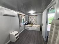 Maisons conteneurs extensibles personnalisables de 20 pieds avec structure en acier traditionnelle, faciles à installer, fabriquées en Chine