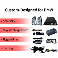 Sistema de Entrada sin Llave Inteligente CARQSENG CANBUS Plug & Play con Control por Aplicación, Arranque Remoto y NFC para BMW Serie 5 G30/G38