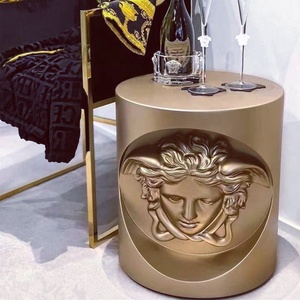 2021, mesa auxiliar de madera maciza de diseño personalizado, muebles modernos de estilo italiano de lujo para el hogar, mesa de centro de Metal extensible para - Product Image 2