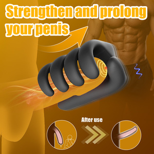 Hot-selling Palm Trainer <b>Remote</b> <b>Control</b> Masturbation <b>Vibrator</b> Silicone Penis Waterproof Men's Sex Adult Model Factory t Sales - Product Image 2