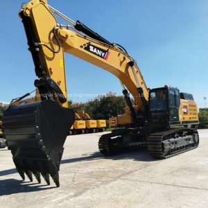 Excavatrice sur chenilles d'occasion Sany 550 de 55 tonnes, hydraulique, faible nombre d'heures de travail, modèles SY215 SY335 - Product Image 1