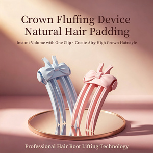 Pettine a caldo con clip per volumizzare i <span class=keywords><strong>capelli</strong></span>, effetto rialzato e soffiato, per radici e laterali, a forma di ventaglio - Product Image 3