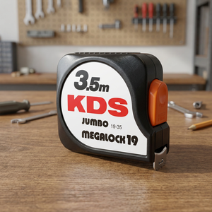 เทปวัดเหล็ก KDS 19 มม. x 3.5 ม. - เทปวัดขนาดกะทัดรัด ทนทาน ผลิตในญี่ปุ่น - Product Image 3