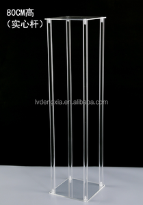Wedding Centerpieces Acrylic square <strong>Flower</strong> <strong>Vase</strong> <strong>Flowers</strong> Stand for Party Tables Decorations Elegant Weddings Decoration Table - Product Image 3