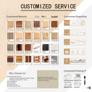 Chất lượng cao gỗ dao khối với 5-mảnh thép không gỉ Sharp Knife <span class=keywords><strong>Set</strong></span> cho nhà bếp sử dụng - Product Image 6