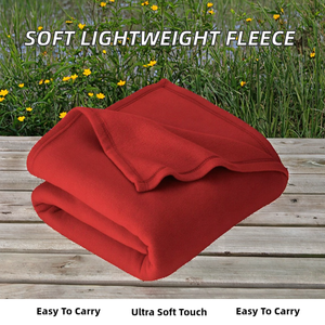 Mantas de Polar Súper Suaves, Ligeras y Económicas, Estilo Europeo, Tejido Sólido, 100% Poliéster, para las Cuatro Estaciones, Personalizables - Product Image 2