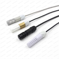 SENSTECH RS485 4-20ma Sensor pemancar temperatur dan kelembapan dengan pemasangan jalur tampilan