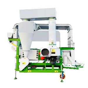 5XFS-7.5FC 3-7.5 Ton çift hava titreşim mısır tohumu biber tohumu tahıl işleme ve temizleme makinesi