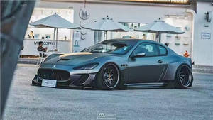 Pour kit large-body <span class=keywords><strong>Maserati</strong></span> GT Gran Turismo mises à niveau capot de spoiler de diffuseur de lèvre avant de style LB avec corps large - Product Image 6