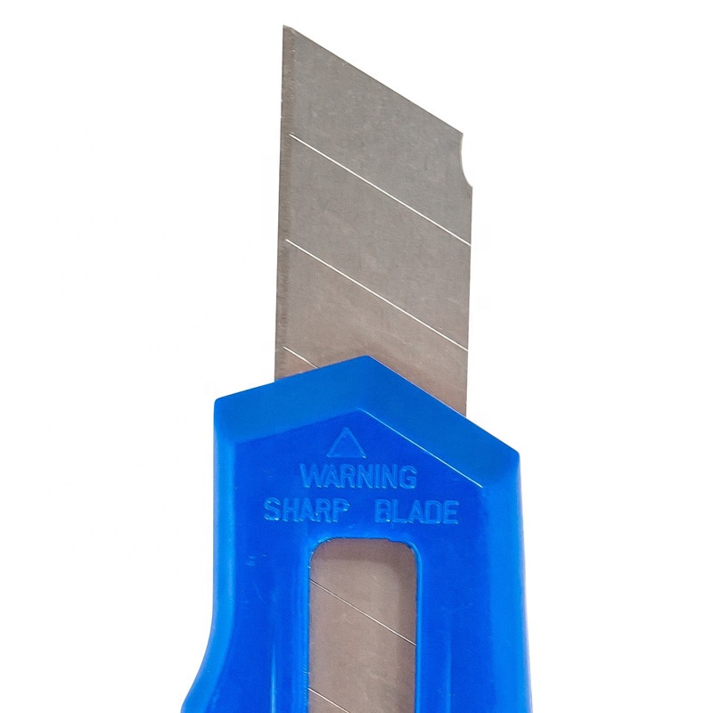 Канцелярский нож выдвижной с отламывающимся лезвием нож