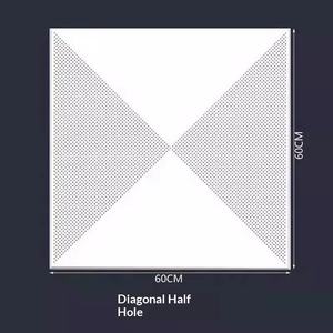 Placa de Refuerzo de Aleación de Aluminio para Techo Integrado Suzhou Jiaxing 600x600, Uso en Escuelas y Oficinas, Resistente a la Humedad, al Fuego y al Aceite - Product Image 3