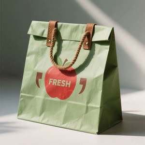 ถุงช้อปปิ้งของขวัญแบบกำหนดเอง ทำจาก PLA ผ้าไม่ถักทอ ย่อยสลายได้ นำกลับมาใช้ใหม่ได้ เป็นมิตรกับสิ่งแวดล้อม - Product Image 6