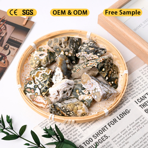 Nueva Llegada, Cristal de Jaspe Oceánico Natural de Alta Calidad, Piedra Curativa, Decoración de Cristal en Forma Libre - Product Image 3