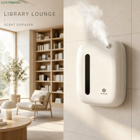 Diffuseur de parfum intelligent LUXAROMES G501, machine d'aromathérapie domestique, 400 ml, diffusion de parfum à air froid, diffuseur blanc mural pour la maison