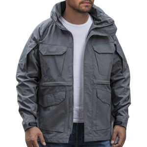 سترة مقاومة للاهتراء وخدش العواصف مقاومة للماء بالكامل في الهواء الطلق سترة بقشرة ناعمة مضغوطة سترات رجالية - Product Image 6