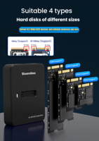 Station d'accueil M.2 NVMe Pcie & SATA NGFF vers USB C Adaptateur de lecteur SSD double protocole USB 3.0 Type-C 10Gbps Boîtier SSD externe