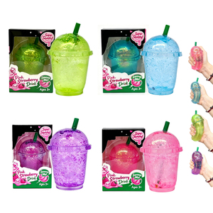 Juguete Sensorial Antiestrés de <span class=keywords><strong>Boba</strong></span> de Subida Lenta, Suave y Blandito, para Escritorio de Oficina, Tipo Mochi Squishy, desde Almacén de EE. UU. - Product Image 1