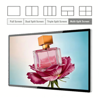 Écran publicitaire Android intérieur de 32 pouces, affichage numérique LCD mural commercial, affichage numérique Full HD pour magasin de détail, ascenseur