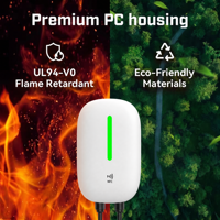 CYINKO Station de Recharge pour Véhicules Électriques 7kW Certifiée CE Type 2 US OCPP1.6J avec Contrôle par Application et Répartition de Charge pour Parcs de Bureaux (Garantie 2 Ans)