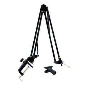 Adjustable Microphone Table <b>Stand</b> With Arm Clamp Mount For <b>Desktop</b> Use - Product Image 5