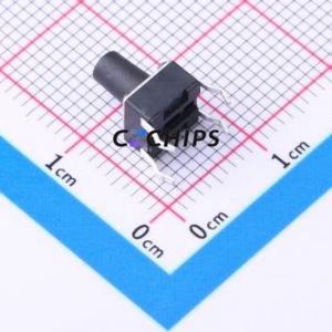 TSD001A08535A Tactile Switch Through hole Component (THT)-4P,6x6mm Switch Round Button 3.5N Through Hole 6mm - Product Image 2
