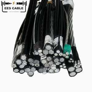 4/0 4/0 4/0AWG Lepas Aluminio Triplex Overhead Neutral-Cable <span class=keywords><strong>de</strong></span> caída <span class=keywords><strong>de</strong></span> <span class=keywords><strong>servicio</strong></span> <span class=keywords><strong>de</strong></span> conductor compatible - Product Image 4