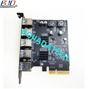 Nhà Máy bán hàng trực tiếp 5 cổng 10Gbps USB 3.2 nối để PCI Express X4 PCI-E 4x Gen2 Adapter điều khiển Thẻ mở rộng - Product Image 2