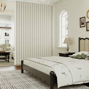 <span class=keywords><strong>Tende</strong></span> Oscuranti Pieghevoli Beige Extra Larghe <span class=keywords><strong>per</strong></span> Porte <span class=keywords><strong>Scorrevoli</strong></span> a Fisarmonica, Patio, Armadio, Finestre, Divisori <span class=keywords><strong>per</strong></span> Ambienti - Product Image 5