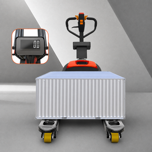 1500kg Electric Pallet Truck with Weighing Scale <b>Battery</b> Powered Electric Pallet Jack for Warehouse Handling - Product Image 3