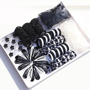 Pinces à Cheveux et Bandeaux pour Bébé Style Ins Princesse Mignonne Colorée Boîte Cadeau N'Abîme Pas les Cheveux - Product Image 6