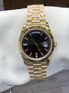 Montre mécanique de luxe pour hommes 2025 avec calendrier en or et diamants, un choix commercial à la mode - Product Image 4