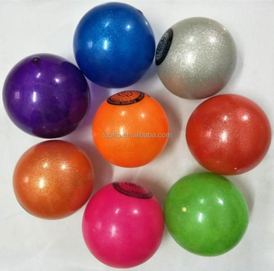 Palla Da Ginnastica Ritmica In PVC Da 15 Cm – Attrezzo Per Danza, Esercizio E Allenamento, Presa Comoda E Leggera