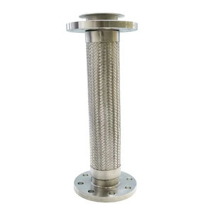 Compensateur ondulé <span class=keywords><strong>de</strong></span> tuyau flexible tressé d'acier inoxydable pour la connexion <span class=keywords><strong>de</strong></span> douche d'approvisionnement en <span class=keywords><strong>gaz</strong></span> d'eau - Product Image 1