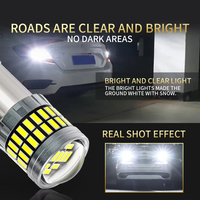 Nouvelle ampoule LED 2025 4014 54SMD 1156 P21W BA15S BAU15S PY21W 1157 BAY15D Canbus sans erreur pour feux de freinage et clignotants automobiles