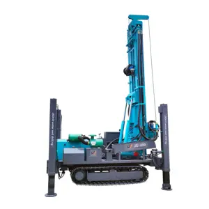 Professional Deep Hole 400M Steel Crawler Water Well Drilling Rig Machines Mobile Mine Drill Rig For Sale