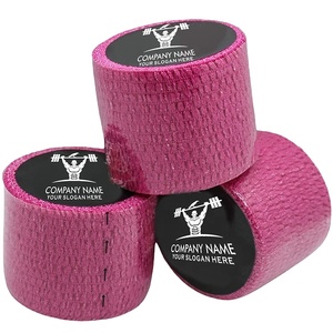 Sport Colourful Breathable Width 2inch Flexible Cotton <b>Hook</b> Grip Tape with Sticky <b>Adhesive</b> - Product Image 6