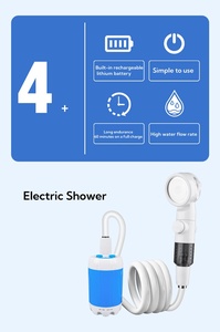 Portable Camping <strong>Shower</strong>, 3 Models Electric USB Portable <strong>Shower</strong>, Waterproof <strong>Outdoor</strong> <strong>Shower</strong> <strong>for</strong> Camping - Product Image 3