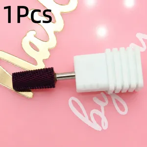 ดอกสว่านเจียรเล็บทังสเตนคาร์ไบด์เคลือบสีม่วง 2 ทาง 1 ชิ้น ขนาด 3/32 นิ้ว สำหรับเจียรเจล ขัดอะคริลิค ทำเล็บ - Product Image 3