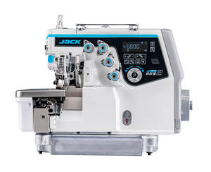 Machine à surjeter informatisée Jack C7-A 3/4/5/6 fils pour différents matériaux, machine à coudre industrielle - Product Image 1