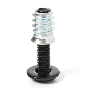 Inserts filetés en acier au carbone M4x8mm <span class=keywords><strong>de</strong></span> qualité industrielle pour <span class=keywords><strong>bois</strong></span>, écrous et douilles pour meubles - Product Image 4