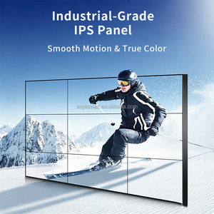 Pantalla Personalizada 2x2 2x3 3x3 3.5mm Videowall LCD, Pantalla de Video para Publicidad, Señalización Digital, Televisor Grande para Sala de Reuniones AY-VW-055 - Product Image 5