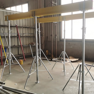Supports en acier rétractables en gros pour chantiers de construction, tiges de support réglables thermolaquées, en stock chez le fabricant - Product Image 2