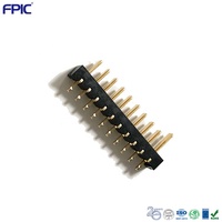 Connecteurs de lame à 12 broches rapides fabriqués à Shenzhen, connecteur de borne de batterie