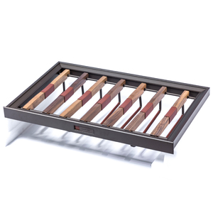 바지 랙이있는 가죽 보석 상자 서랍 옷장 보관 하드웨어 옷장 주최자 - Product Image 5