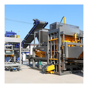 QT5-15 Blockherstellungsmaschine in Nigeria Automatische Ziegelproduktionsanlage Betonblockherstellungsmaschine - Product Image 5