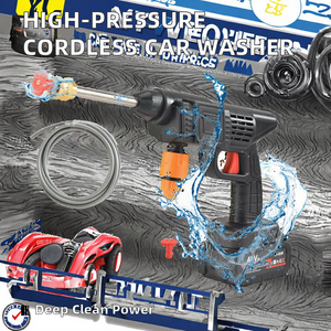 Máy rử<span class=keywords><strong>a</strong></span> xe điện không dây di động, áp suất cao 12V/24V/48V/96V, súng rử<span class=keywords><strong>a</strong></span> bằng pin Lithium, máy làm sạch bằng bọt, chất liệu nhự<span class=keywords><strong>a</strong></span> - Product Image 2