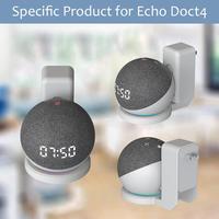 Support mural en plastique noir et blanc FIBEPRO pour enceinte Alexa Echo Dot 4e/5e génération