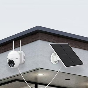 Panel de carga solar para CCTV de 4W ETFE para exteriores con puerto tipo C para cámara de vigilancia - Product Image 1
