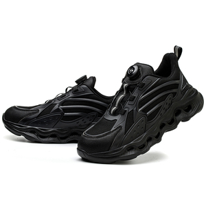 Nuevo Diseño 2023, Calzado de Seguridad con Punta de Acero, Antideslizante, Impermeable, Color Negro, para Hombre, Industria Pesada - Product Image 5